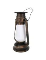 RETRO SOLÁRNÍ LAMPA TANČÍCÍ PLAMENY 54 LED SMD