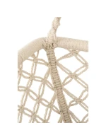 Závěsné křeslo Čapí hnízdo 78x64CM ECRU