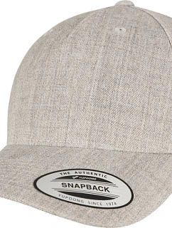 Flexfit 5789M 5 panelová Snapback kšiltovka 55.5789 heather grey