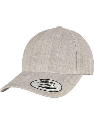 Flexfit 5789M 5 panelová Snapback kšiltovka 55.5789 heather grey Flexfit 5789M 5 panelová Snapback kšiltovka 55.5789 heather grey