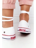 Dámské Klasické Nízké Tenisky Big Star DD274336 Bile