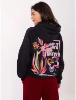 Mikina D10600BK02784A graphite