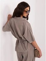 IT KS košile FL10320.12 dark lilac IT KS košile FL10320.12 dark lilac