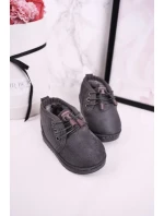 Dívčí šněrovací Sněhové Boty S Kožešinou Šedé Hunter Dívčí šněrovací Sněhové Boty S Kožešinou Šedé Hunter