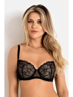 PODPRSENKA S PLNÝMI KOŠÍČKY JULIA 19230 ČERNÁ