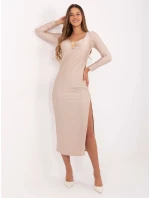 Šaty IT SK 21619.97 béžové Šaty IT SK 21619.97 béžové