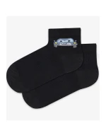 TENKÉ PONOŽKY BARVA 2-6 LET CHLAPCI ČERNÁ 21-23