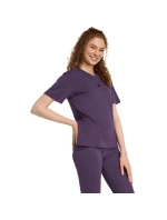 Dámské bavlněné tričko adidas Essentials Small Logo fialové JY4966