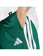 Pánské kalhoty adidas 3-Stripes Tricot Regular-Fit Open Hem Green JI8806