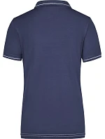 Daiber JN 568 Dámské žerzejové elastické polo 02.0568 navy/white Daiber JN 568 Dámské žerzejové elastické polo 02.0568 navy/white