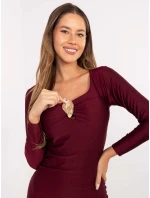 Šaty IT SK 21619.97 bordó Šaty IT SK 21619.97 bordó