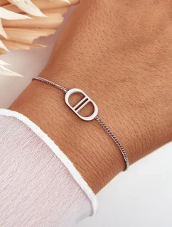 Dámský stříbrný náramek z nerezové oceli