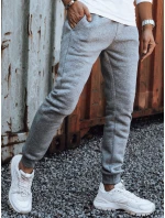 Světle šedé pánské kalhoty FashionStreet UX4430 Světle šedé pánské kalhoty FashionStreet UX4430