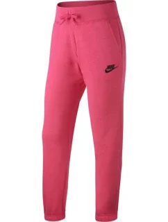 Dívčí kalhoty G NSW FLC REG Jr 806326 615 - Nike