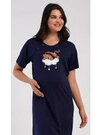 Dámská noční košile mateřská Méďa na obláčku