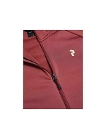Pánská mikina PEAK PERFORMANCE M Rider Essentials Midlayer Zip Hood, červená