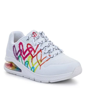 Boty Skechers Uno 2 - Floating Love W 155521-WHT Boty Skechers Uno 2 - Floating Love W 155521-WHT