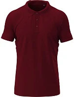 Stedman Stretch Polo Pánské elastické piqué polo z těžké bavlny 05.9640 bordeaux
