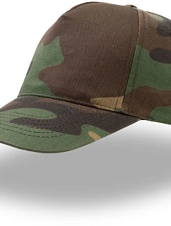 Atlantis Headwear Start Five 5 panelová baseballová kšiltovka "Start Five" 33.0038 camouflage