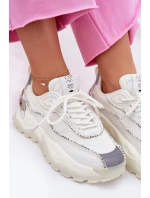 Dámské Sportovní Obuv Cross Jeans II2R4017C Bílé
