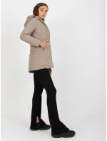 Dámská bunda NM KR P22 6206 62.70P tmavě lila Dámská bunda NM KR P22 6206 62.70P tmavě lila