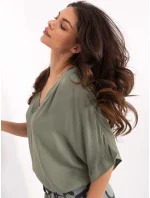 Halenka TW BZ BI 3228.75 khaki barva