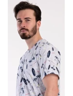 Pánské pyžamo šortky Surfing