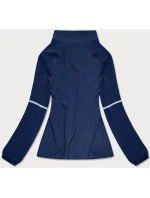 Tmavě modrá tenká mikina se zipem (20325) Tmavě modrá tenká mikina se zipem (20325)