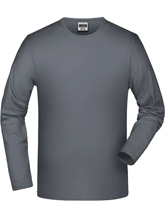 Daiber JN 56 Elastické tričko s dlouhým rukávem 02.0056 mid grey