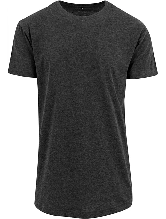 Build your Brand BY 028 Pánské tričko "Shaped Long" 56.0028 charcoal Build your Brand BY 028 Pánské tričko "Shaped Long" 56.0028 charcoal