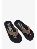 Pánské žabky WRANGLER ZANE FLIPFLOP MEN LOW – zelené