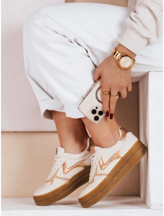 Dámské sportovní tenisky SPARKSOLO beige FashionStreet ZY0638