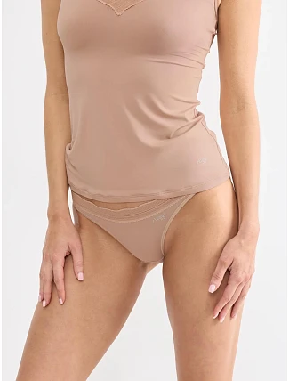 Dámské kalhotky GO Blush Mini 2P Cameo Brown hnědé - SLOGGI Dámské kalhotky GO Blush Mini 2P Cameo Brown hnědé - SLOGGI