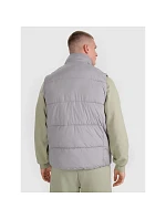 Pánské péřové tričko bez rukávů se syntetickou výplní 4F 4FRAW25TVJAM295-25S