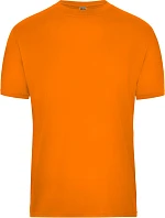 Daiber JN 1808 Pánské pracovní tričko z bio bavlny - Solid 02.1808 orange