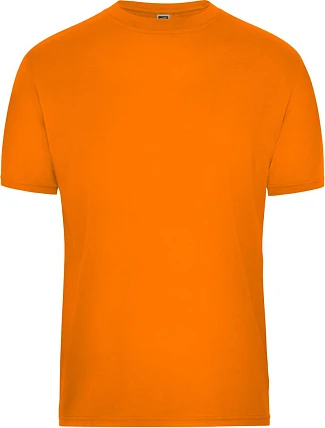 Daiber JN 1808 Pánské pracovní tričko z bio bavlny - Solid 02.1808 orange