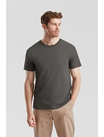 Fruit of the Loom Iconic 195 T Pánské těžké tričko 16.1422 heather grey Fruit of the Loom Iconic 195 T Pánské těžké tričko 16.1422 heather grey