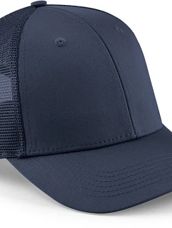 Beechfield B 646 6 panelová kšiltovka "Urbanwear Trucker" 53.0646 navy