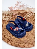Lehké dětské skluzavky Sandály se Psí motivem námořnická modrá Rico