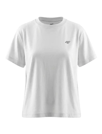 Dámské tričko 4F F3310 bílé 4FWMM00TTSHF3310 10S
