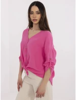 DHJ košile KS 25108.60P fluo růžová