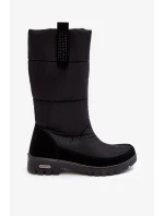 Dámské zateplené boty do sněhu Progress Black Dámské zateplené boty do sněhu Progress Black