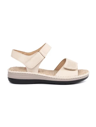 Klasické  sandály černé dámské na klínku