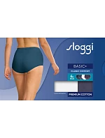 sloggi Basic+ Maxi C4P - White / Blue - SLOGGI White / Blue - SLOGGI sloggi Basic+ Maxi C4P - White / Blue - SLOGGI White / Blue - SLOGGI