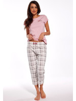 Trojdílné dámské pyžamo Cornette 466/284 Sugar kr/r S-2XL