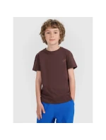 Dětské hladké tričko (SADA 2) 4F 4FJRAW25TTSHU3157-90S Dětské hladké tričko (SADA 2) 4F 4FJRAW25TTSHU3157-90S