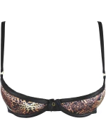 Podprsenka V-10401 černá/"panter" - Axami