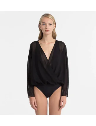 Plážový overál KW0KW00404-001 černá - Calvin Klein