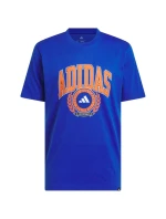 Pánské tričko adidas Varsity Crest modré JN2515 pánské