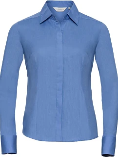 Russell Athletic 924F Popelínová halenka s dlouhým rukávem 11.924F corporate blue